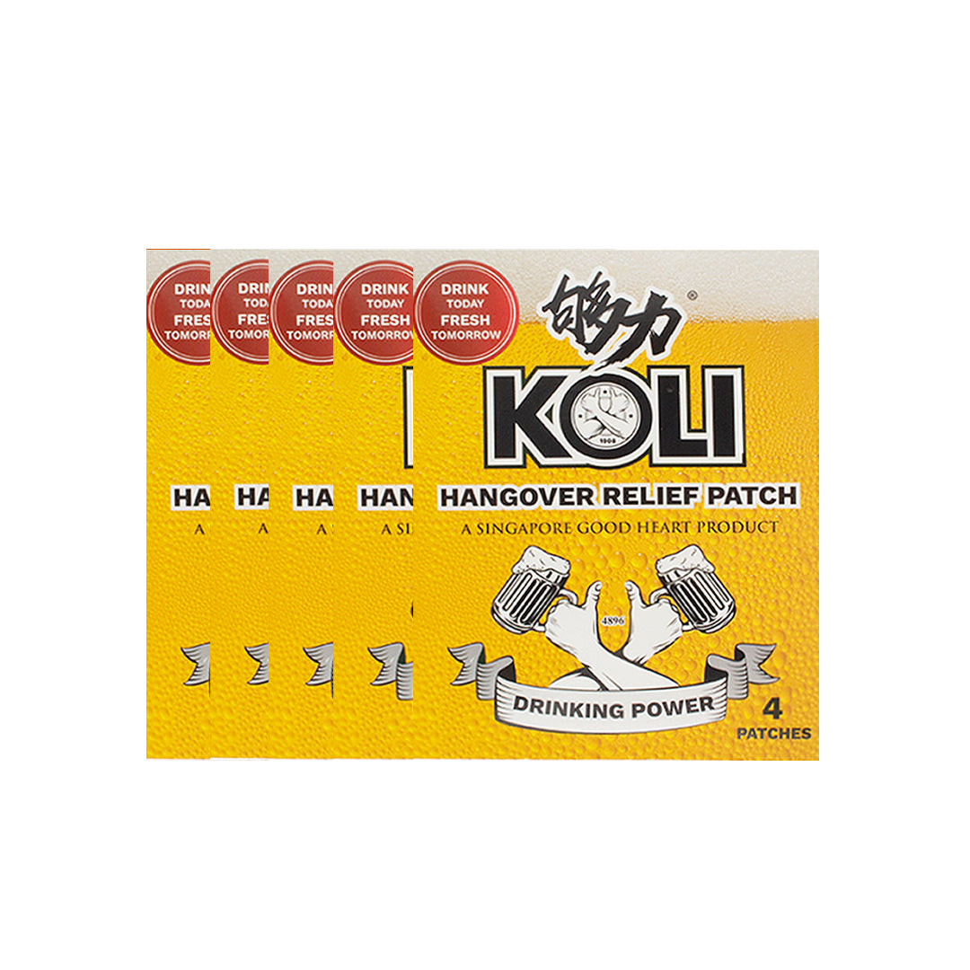 Koli Hangover Relief Patch (4 Patches)