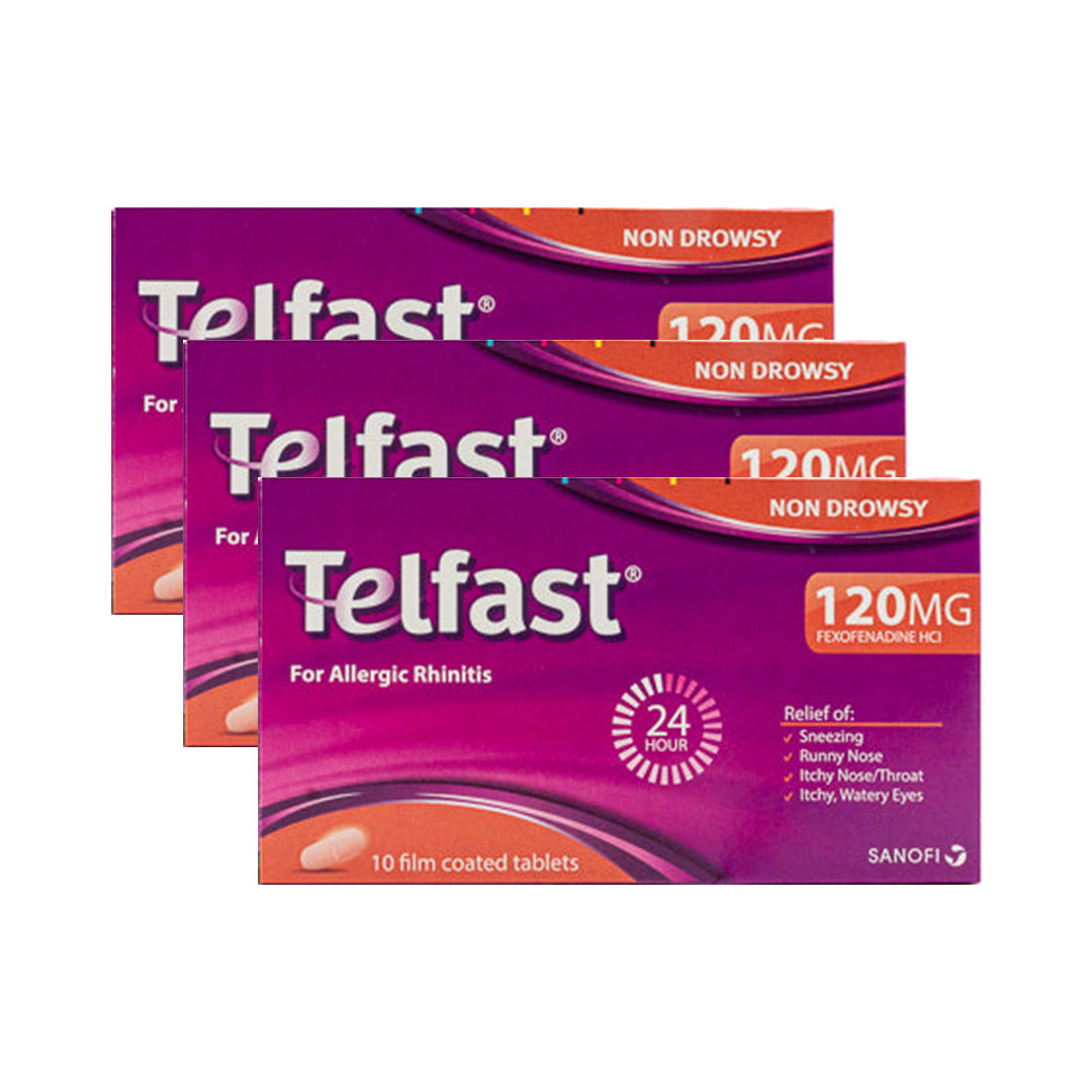Telfast 120mg (10 Tablets)