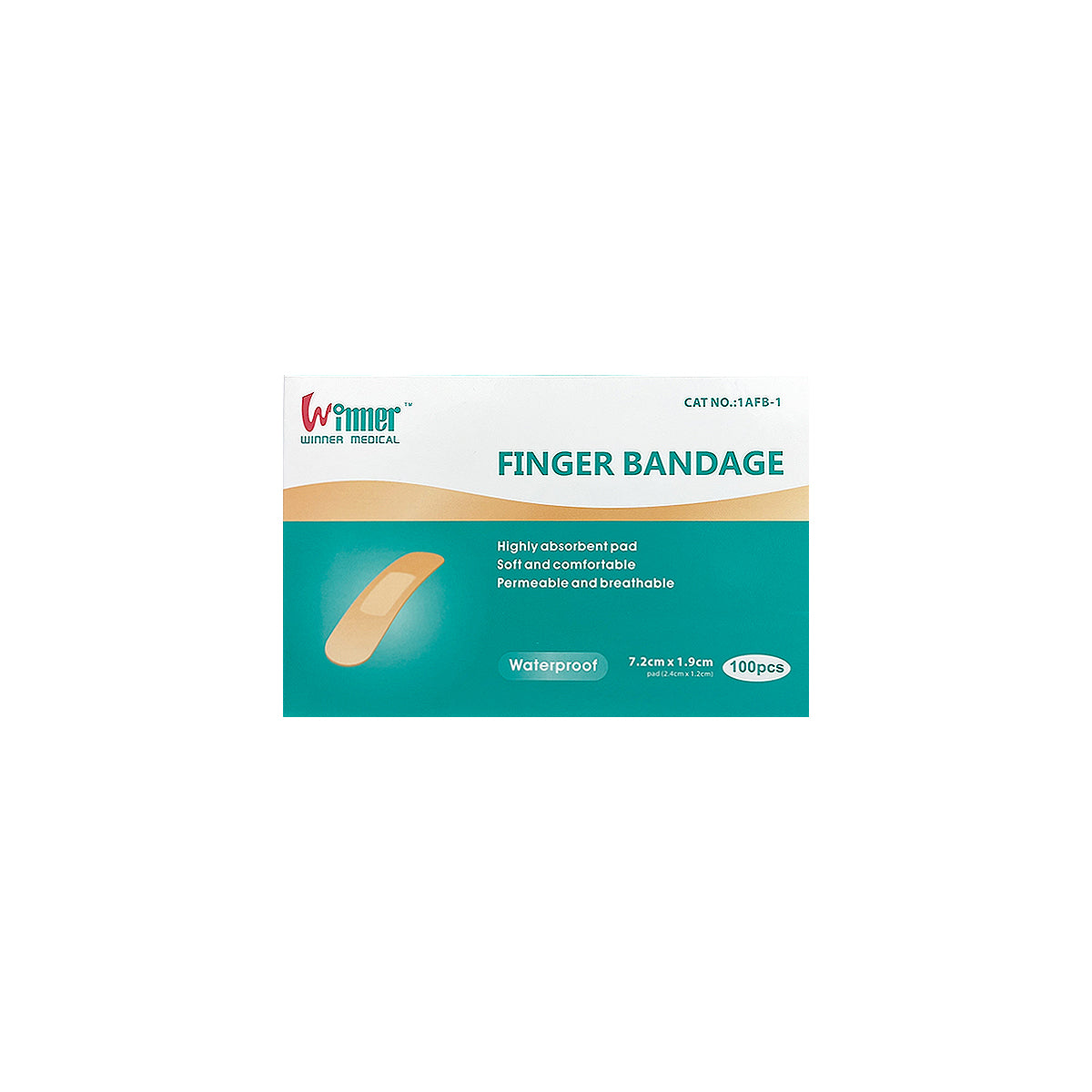 Winner First Aid Plaster 100s/bx