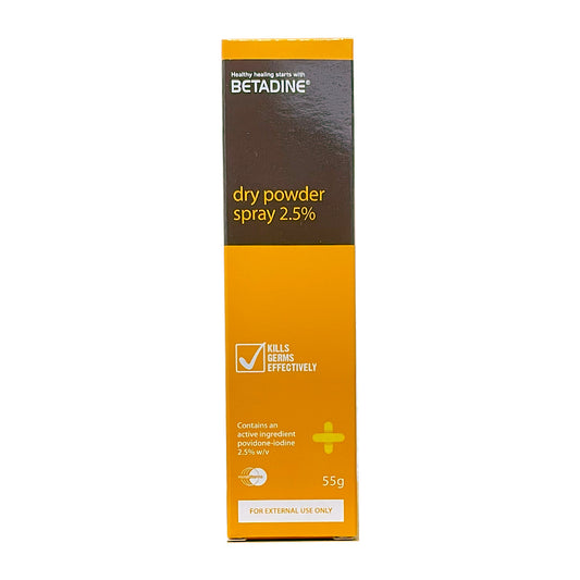 betadine dry powder spray