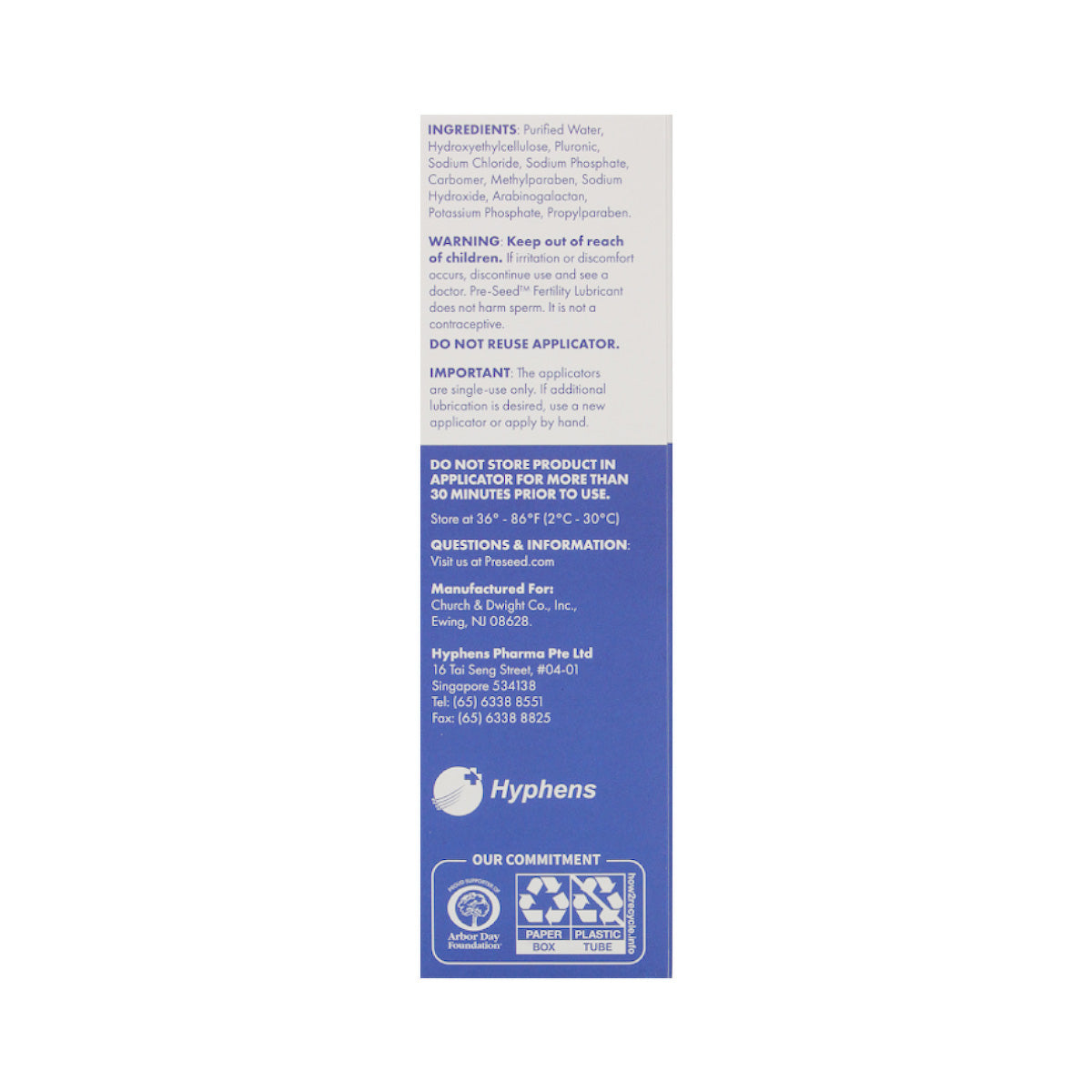 PreSeed Fertility Friendly Lubricant