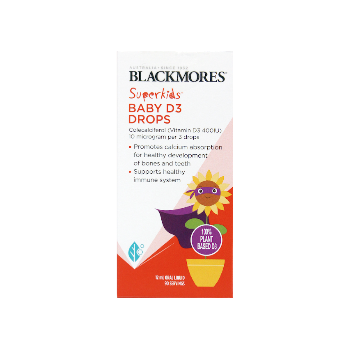 Blackmores SuperKids Baby D3 Drops 12ml