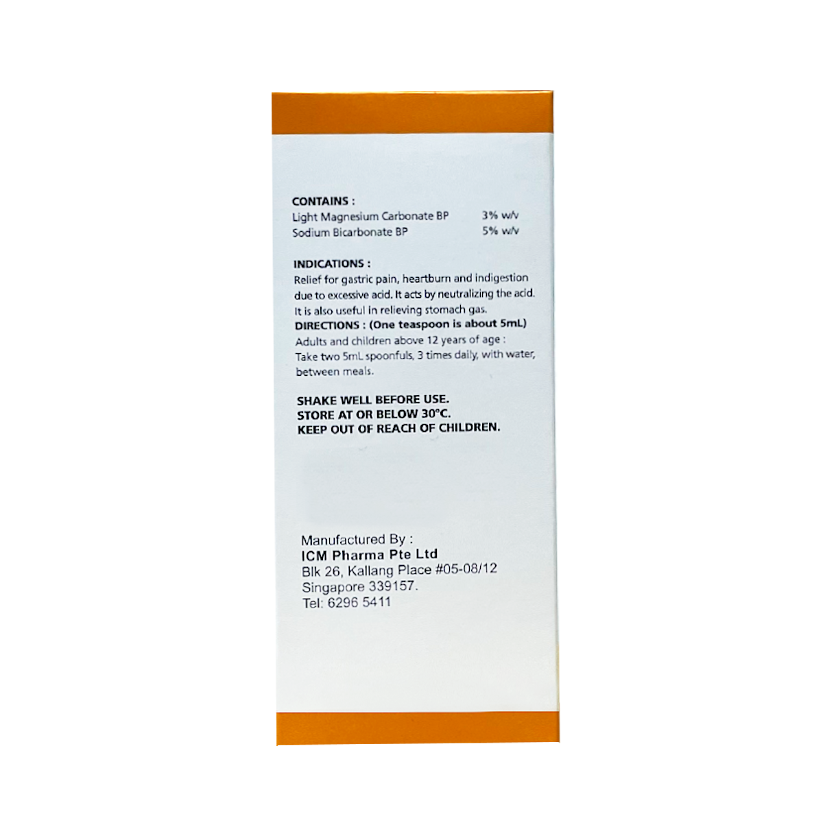 aromag antacid ingredients