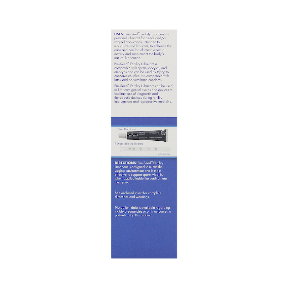 PreSeed Fertility Friendly Lubricant