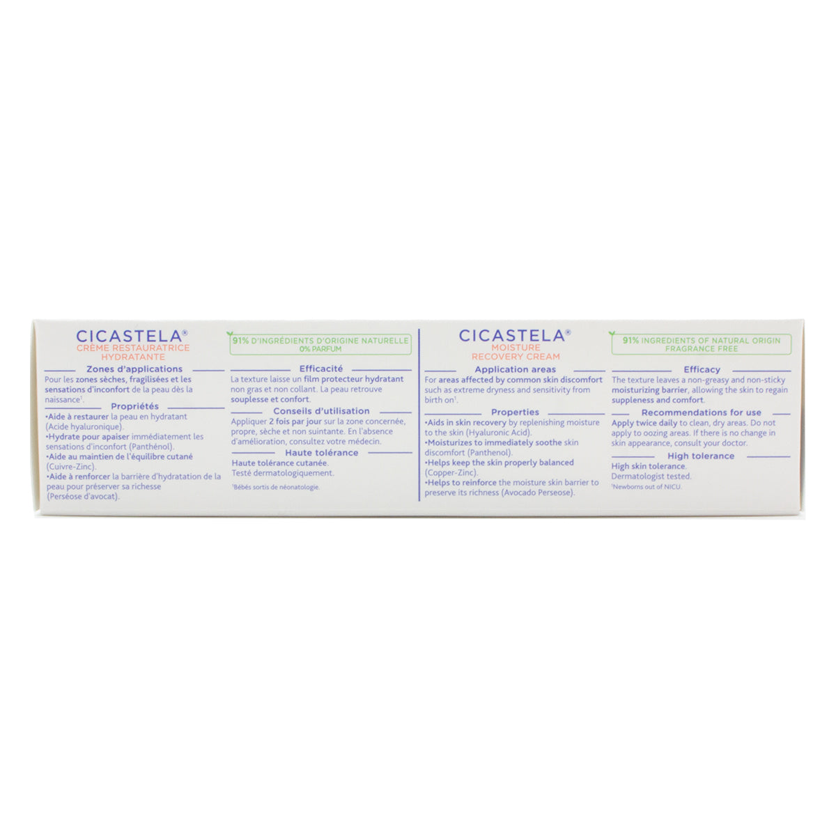 Mustela Cicastela Moisture Recovery Cream 40ml