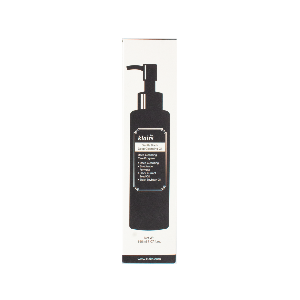 Dear Klairs Gentle Black Deep Cleansing Oil 150ml