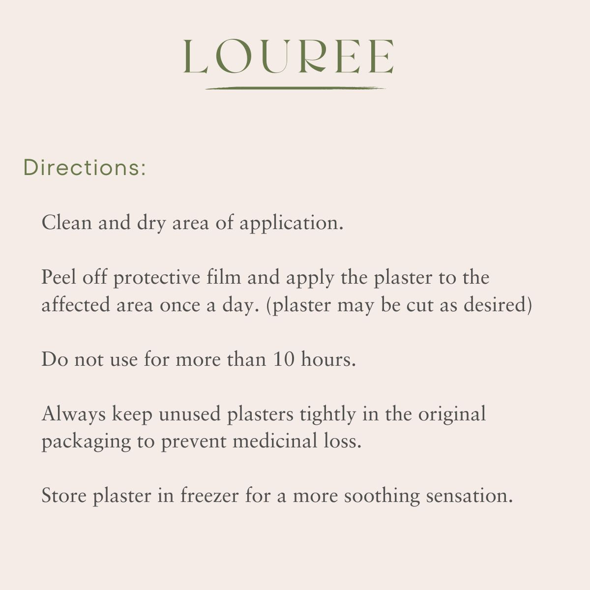 koli plaster application