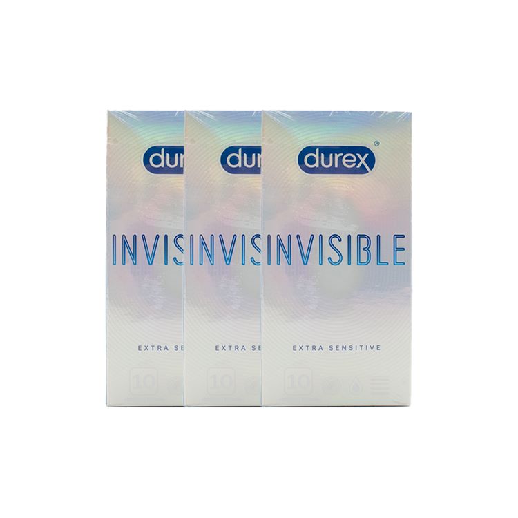 Durex Invisible Extra Sensitive (10 Pieces)