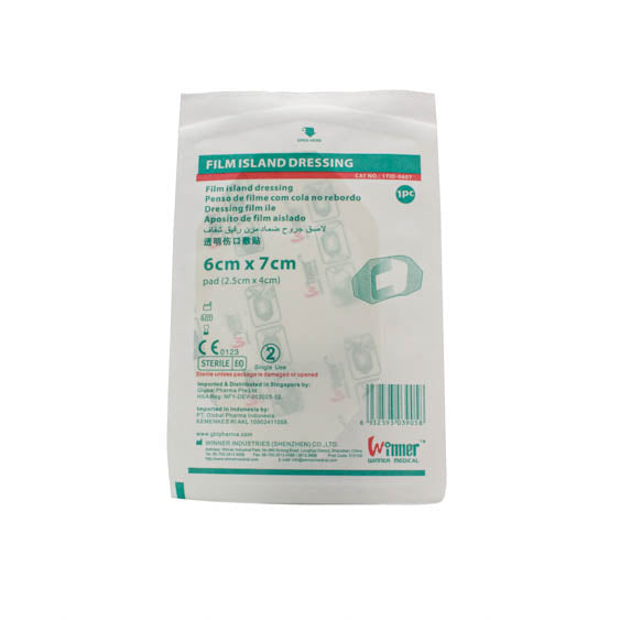 Winner Waterproof Dressing With Pad 6cm x 7cm (10pcs)