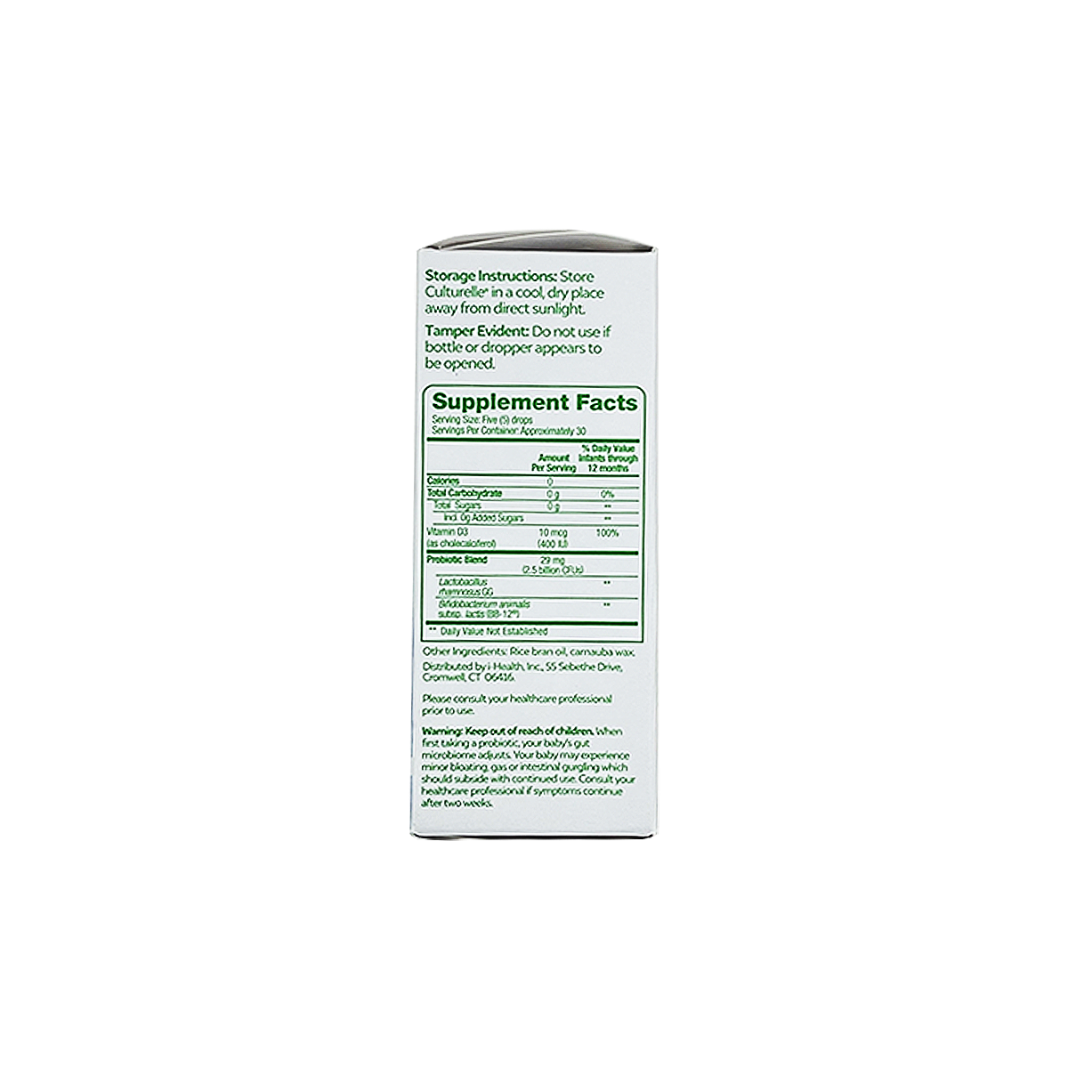 Culturelle Baby Immune & Digestive Probiotic Drops With Vitamin D 9ml