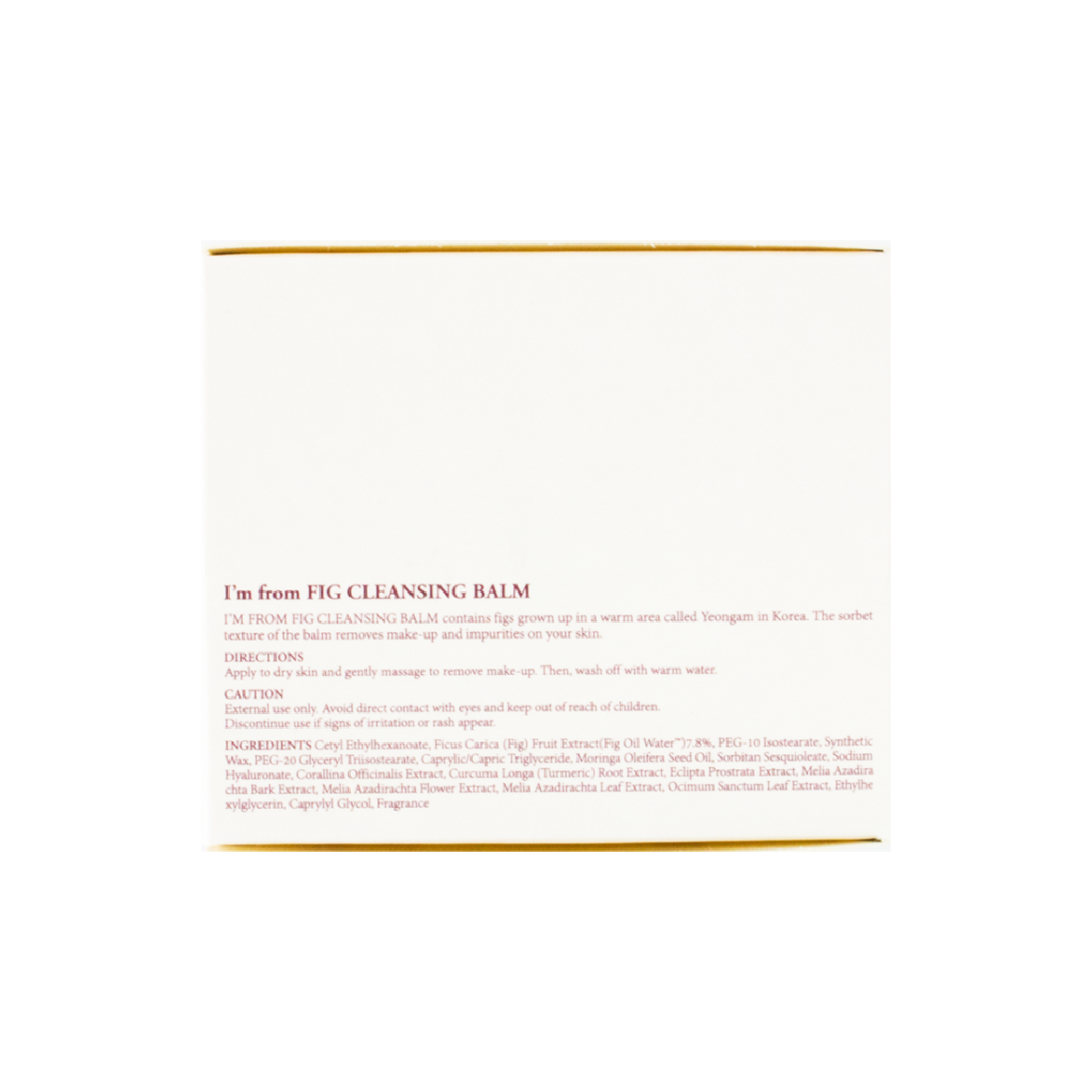 I'm From Fig Cleansing Balm 100ml