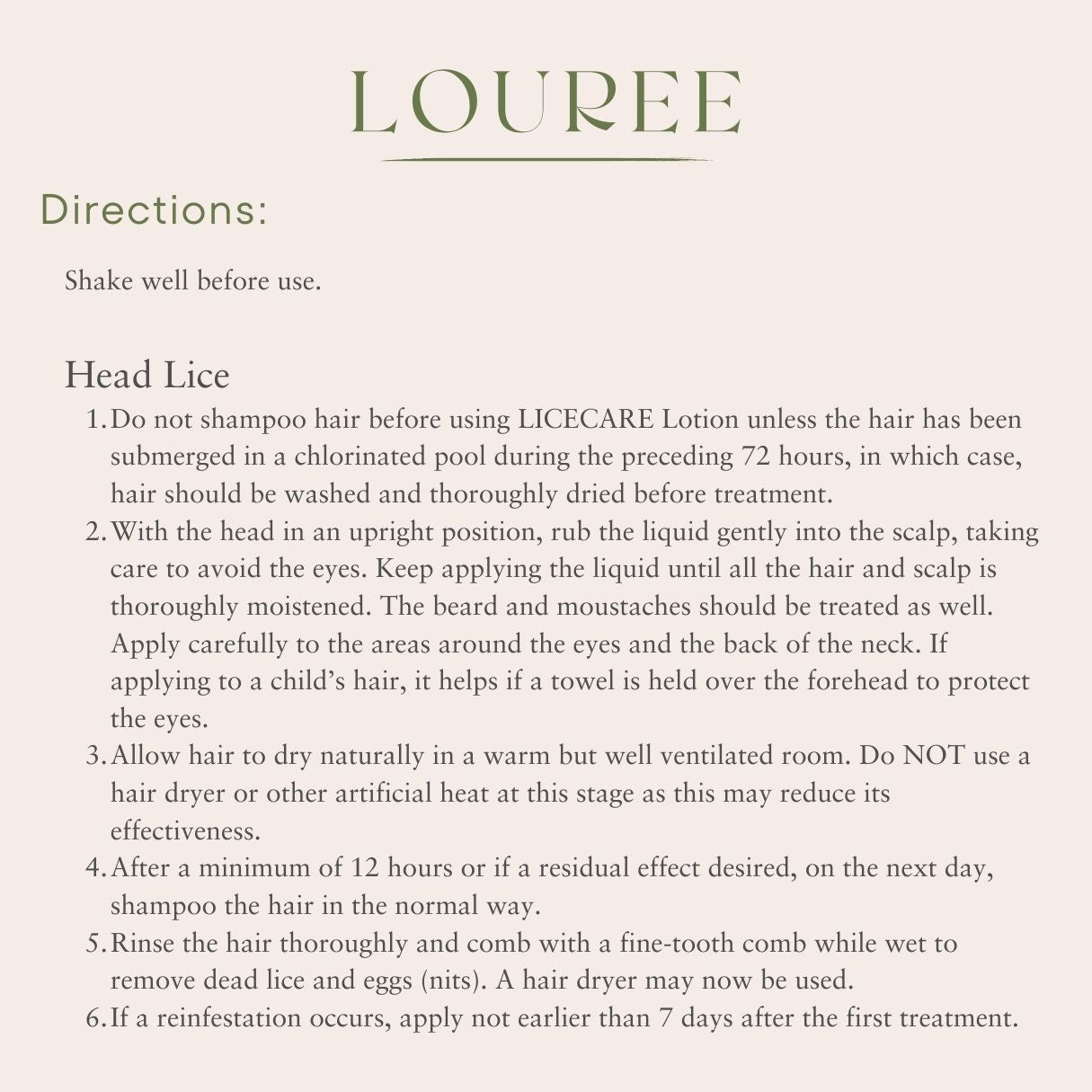 Lice Care Lotion 50ml
