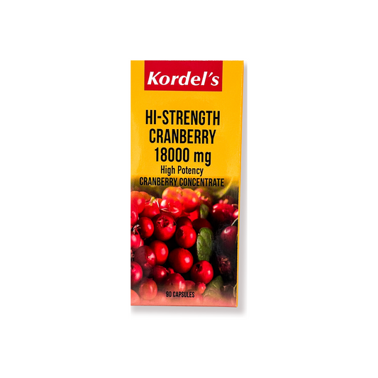 Kordel Hi-Strength Cranberry 1800mg C90