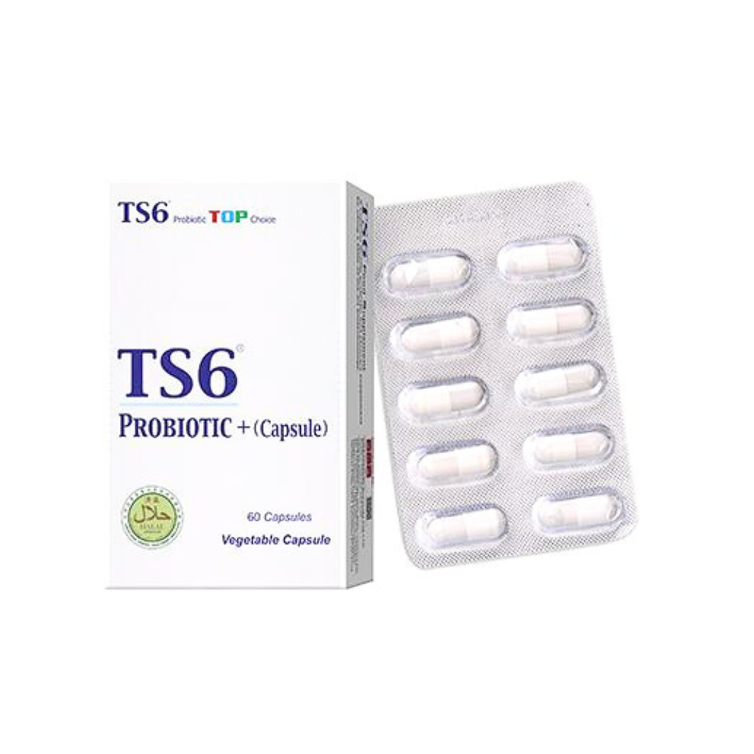 TS6 Probiotic + Capsule 350mg (60 Tablets)