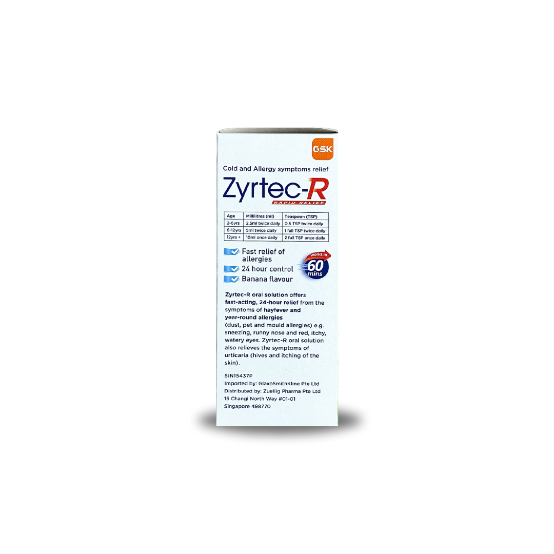 Zyrtec-R Solution 1mg 75ml