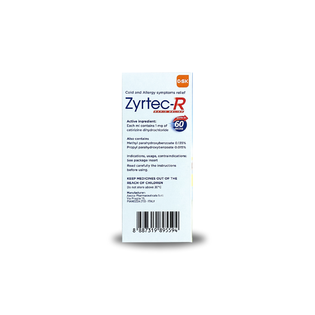 Zyrtec-R Solution 1mg 75ml