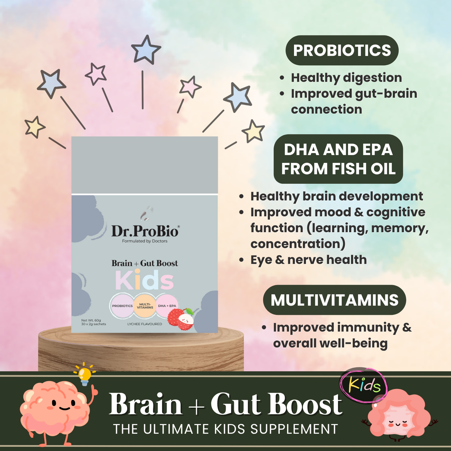 Brain + Gut Boost for Kids
