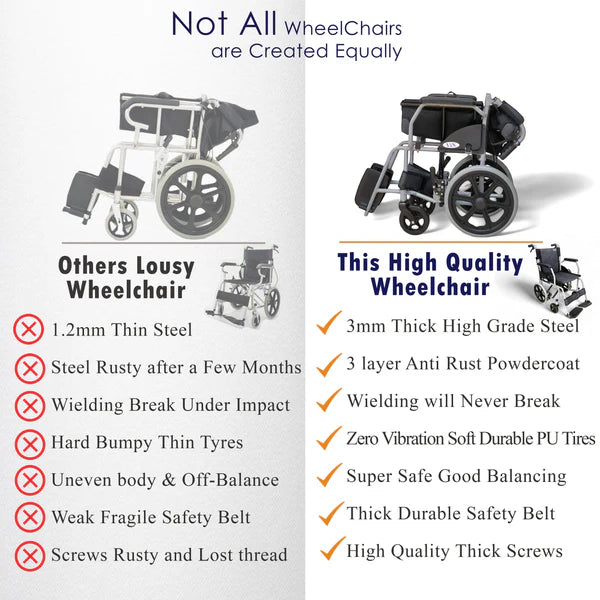 Economical Lightweight Pushchair (Carbon Steel)
