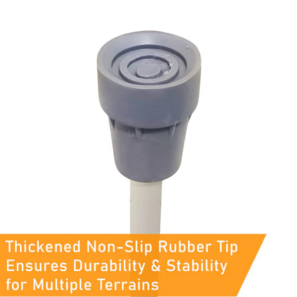 Foldable Detachable Lightweight Underarm Crutches With Height Adjustment