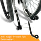 Armrest Lift Up & Footrest Detachable Pushchair with Anti Tipper 18 Inch