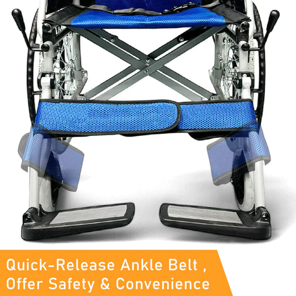 Self-Push Lightweight Wheelchair (Aluminum Alloy)
