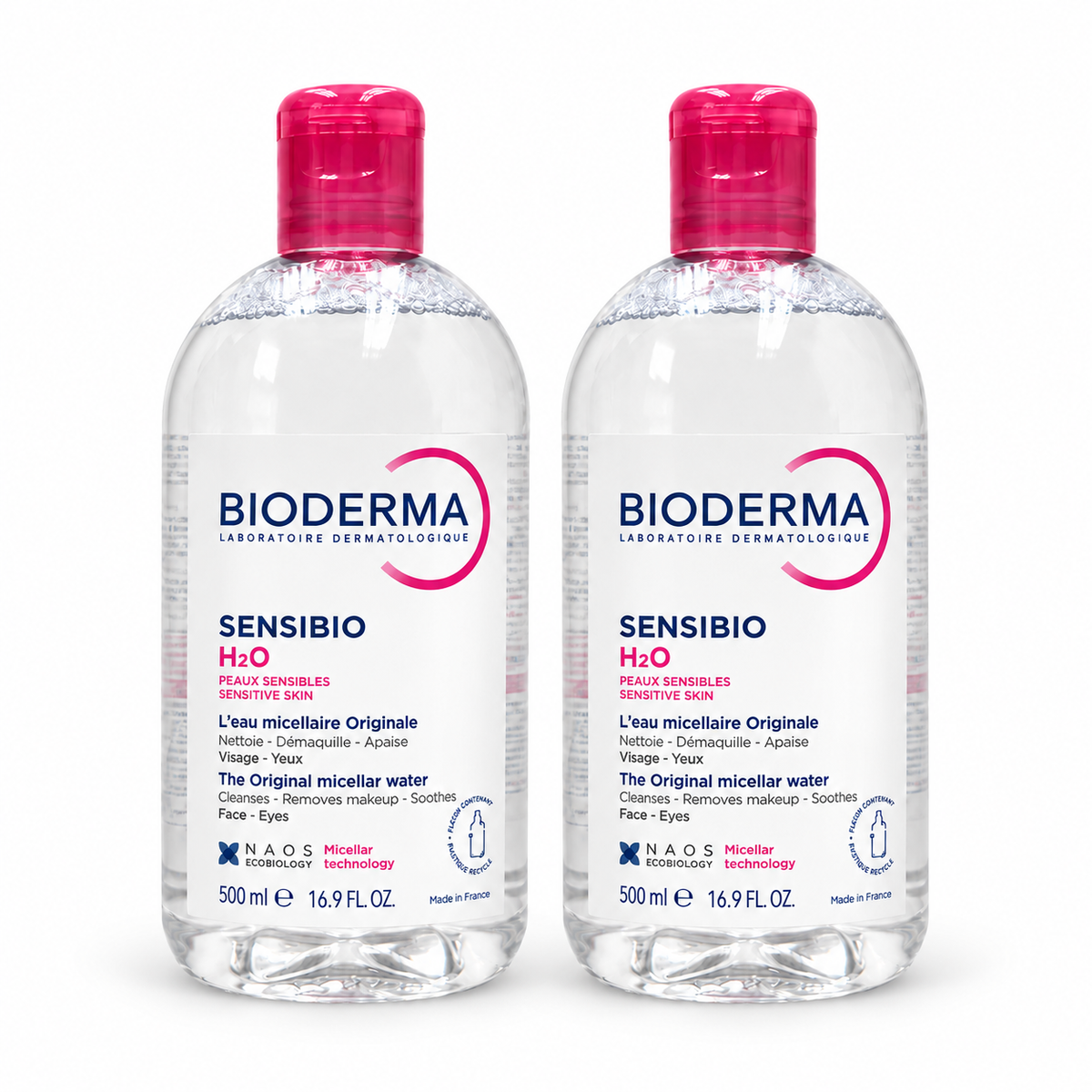 Bioderma Sensibio H2O Makeup Removing Micellar Solution 500ml