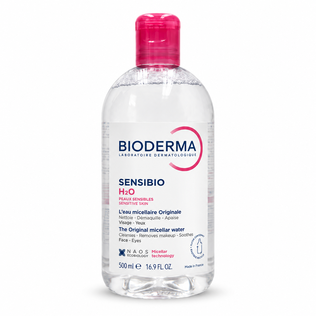 Bioderma Sensibio H2O Makeup Removing Micellar Solution 500ml