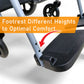 Economical Self-Push Lightweight Wheelchair (Carbon Steel)