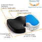 Premium Memory Foam Seat Cushion with Cooling Gel