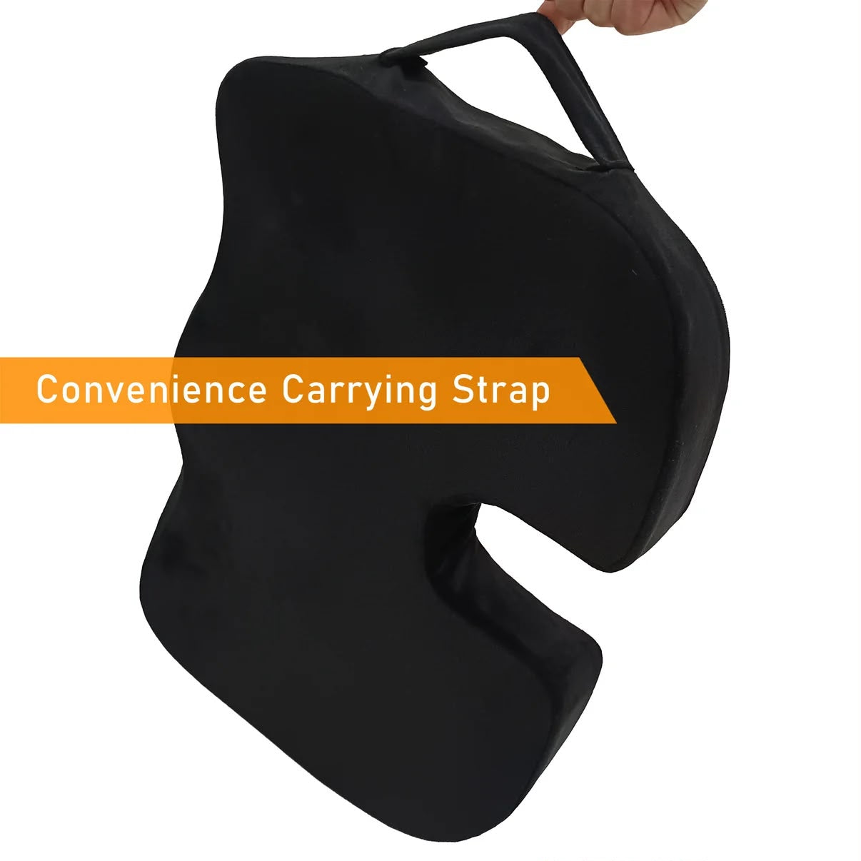 Premium Memory Foam Seat Cushion with Cooling Gel