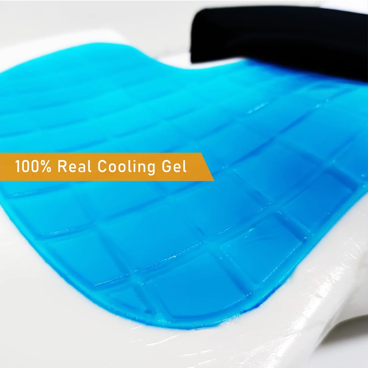 Premium Memory Foam Seat Cushion with Cooling Gel