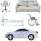Premium Memory Foam Seat Cushion with Cooling Gel