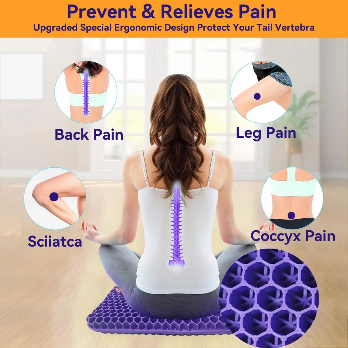 Extra Thicken Gel Seat Cushion
