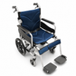 Armrest Lift Up & Footrest Detachable Removable Washable Seat Cuhsion Cover Self-Push Wheelchair with Anti Tipper 20 Inch