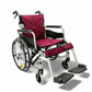 Armrest Lift Up & Footrest Detachable Self-Push Wheelchair with Anti Tipper 18 Inch
