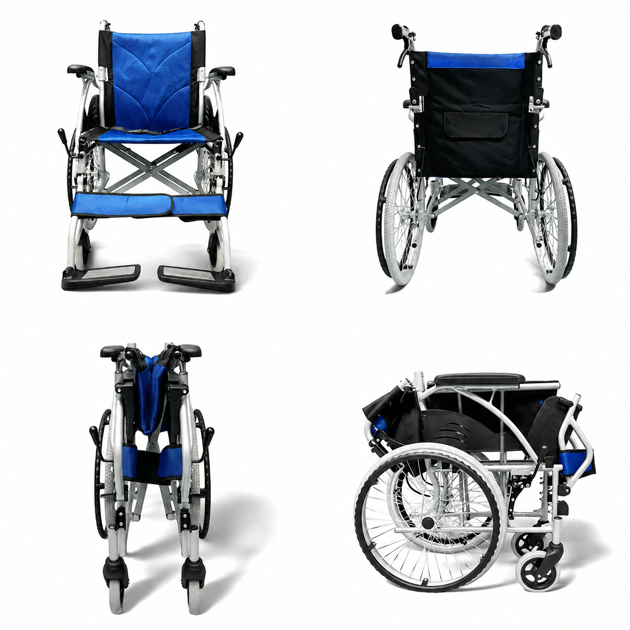Self-Push Lightweight Wheelchair (Aluminum Alloy)