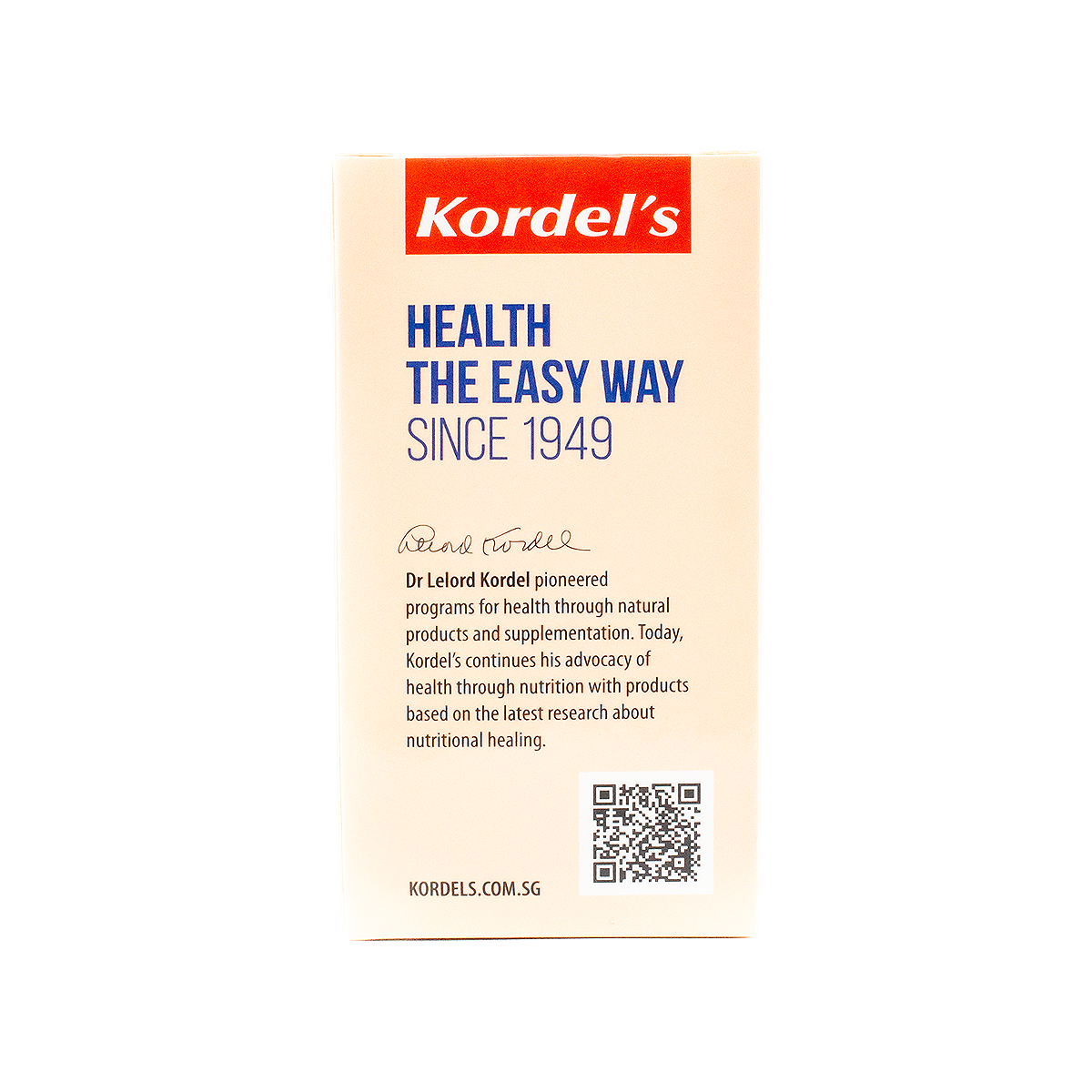 Kordel's Vitamin E 400 IU Supplement (100 Capsules) - Single/Twin Pack