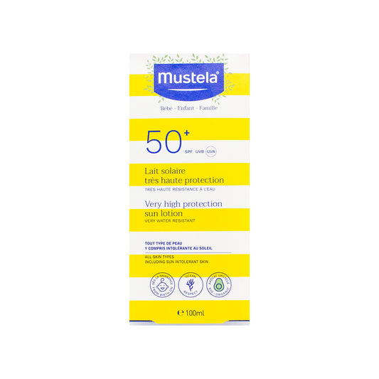 Mustela SPF50 Sun Protection Lotion 100ml