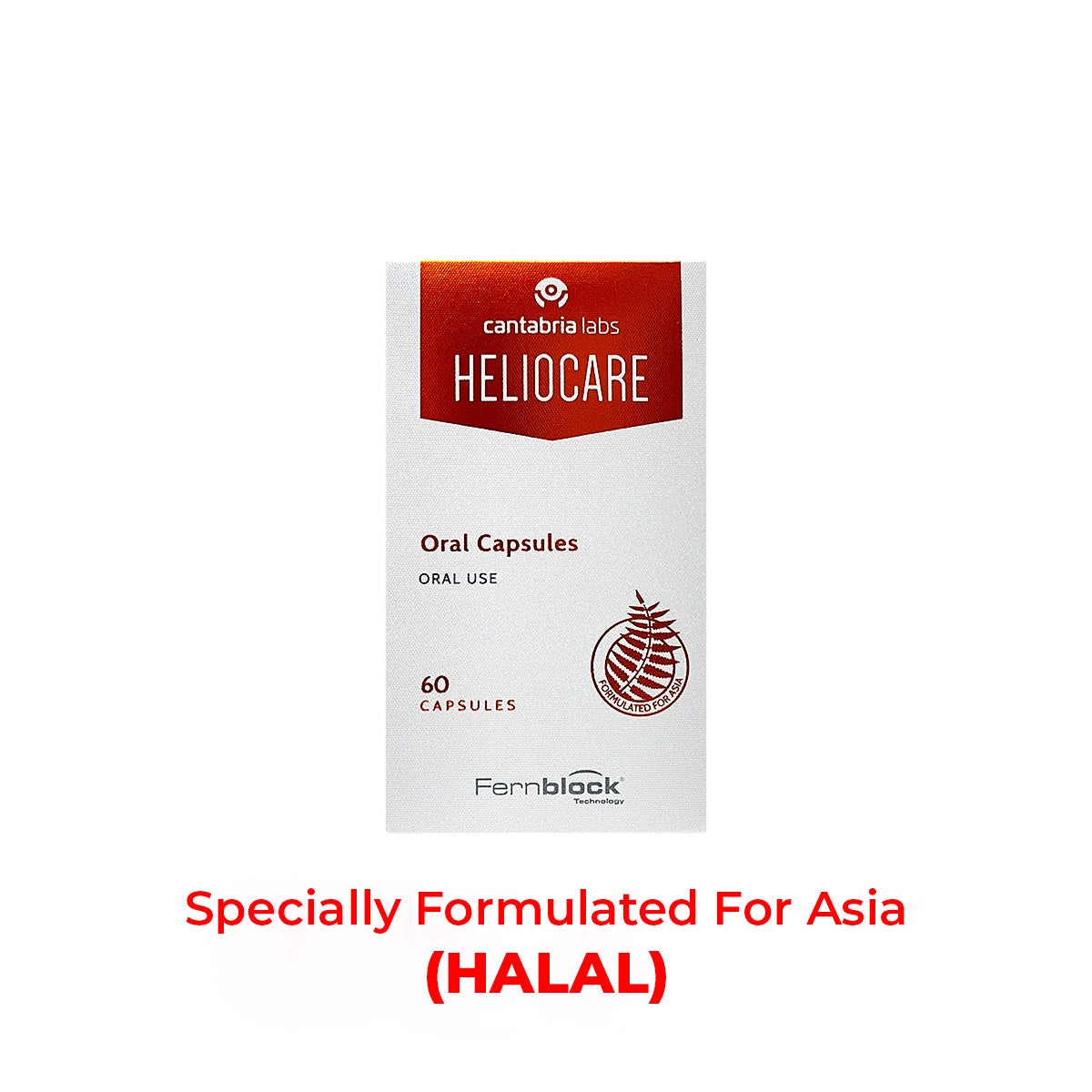 Heliocare Oral (ASIA) 60 Capsules HALAL