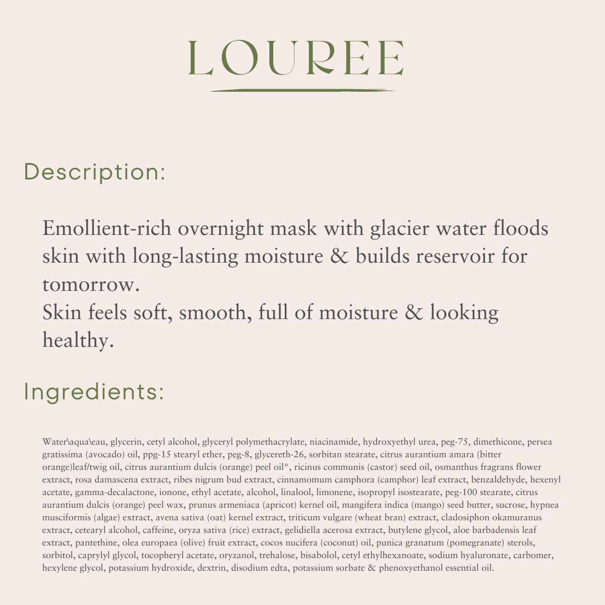 Origins Drink Up Intense Overnight Mask 75ml