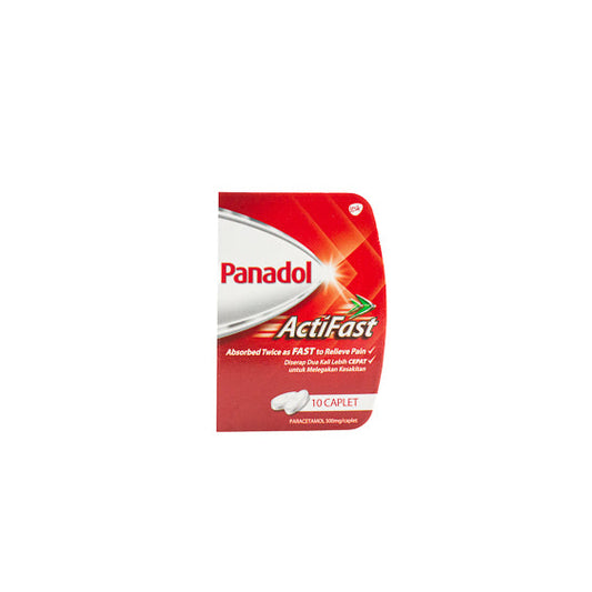 Panadol (Paracetamol 500mg) ActiFast (10 Caplet)
